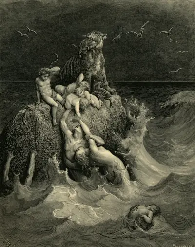 The Deluge Gustave Doré